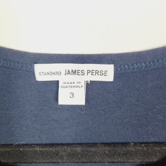 James Perse navy rouched dress - Picture 6 of 7